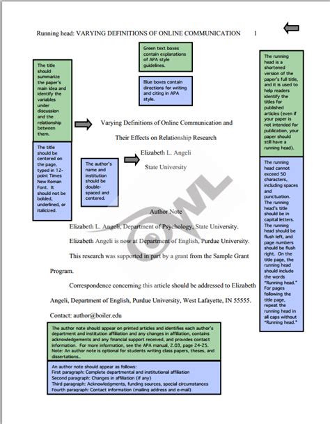 purdue owl apa sample paper.